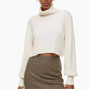 NWOT Aritzia Wilfred Rebecca Sweater (Cream)